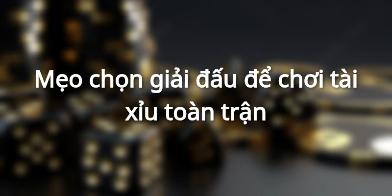 Cầu thủ thi đấu quyết liệt ảnh hưởng đến kết quả tài xỉu toàn trận